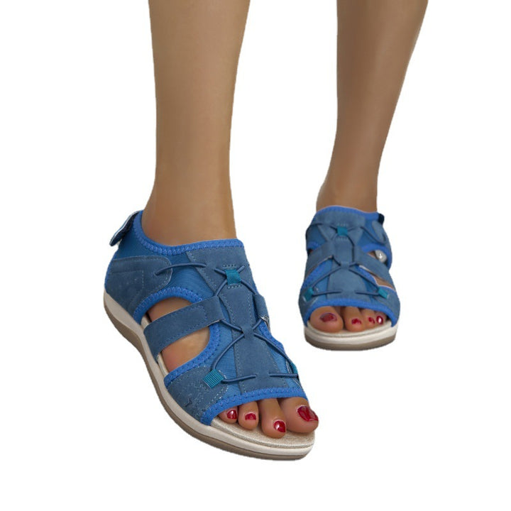 Comfort fit sporty sandals for women Lune London