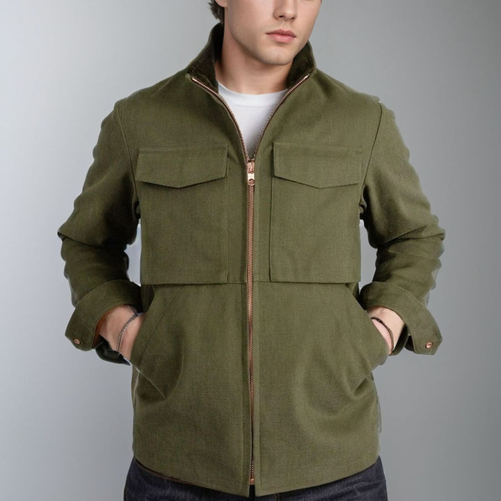 Utility jacket for men with practical pockets and modern design Lune London