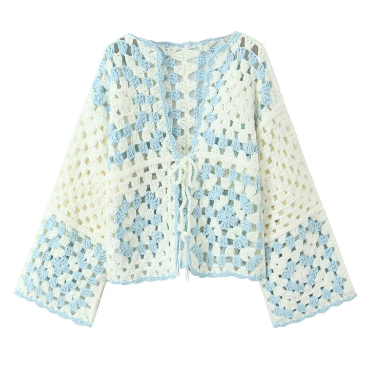 Crochet jacket for women with traditional patterns and a relaxed fit Lune London