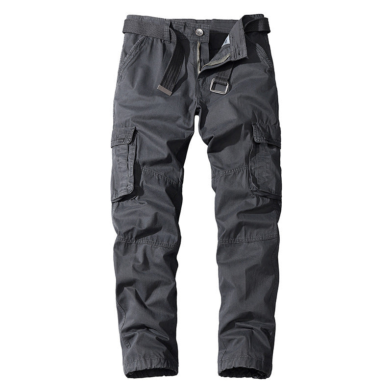 Multifunctional cargo pants for men with elastic waist and practical side pockets Lune London