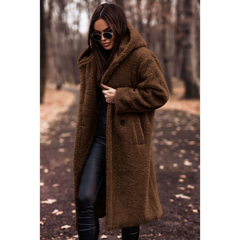 Women Cozy Teddy Coat Lune London