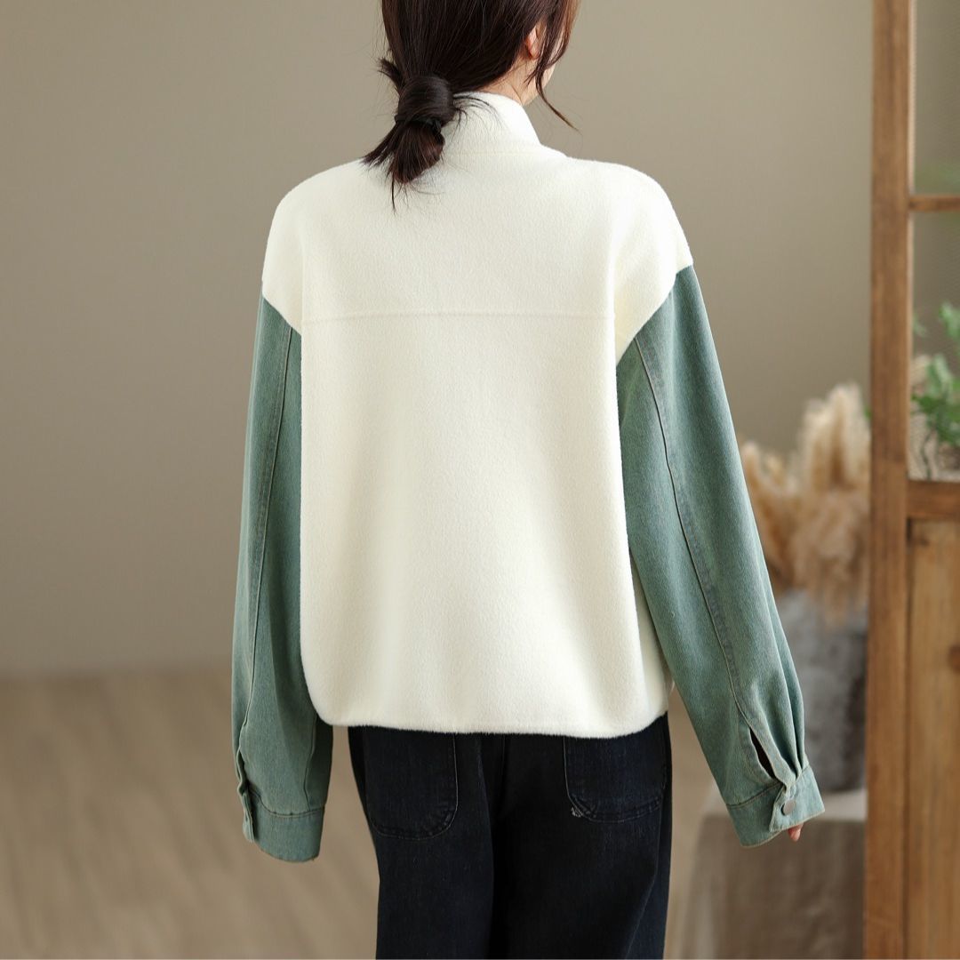 Veste de transition à la mode pour femmes avec capuche et poches pratiques Chic & Stil