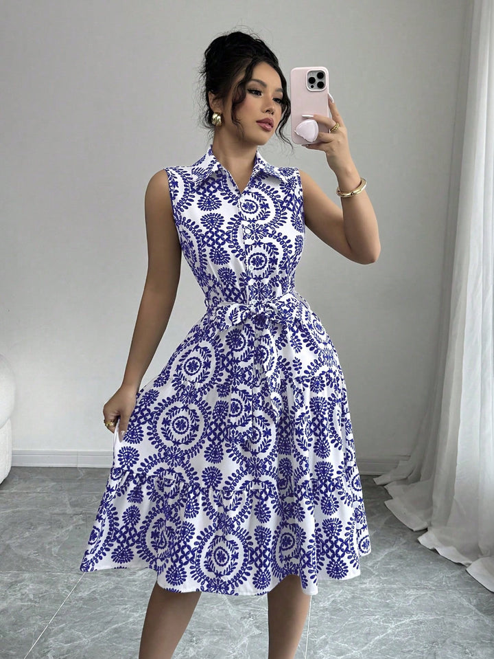Lune London Elegant button shirt dress for women