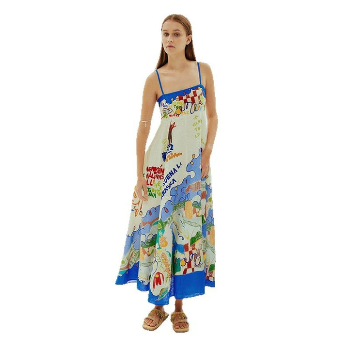 Chic & Stil Women's Bohemian Inspired Summer Maxi Dress