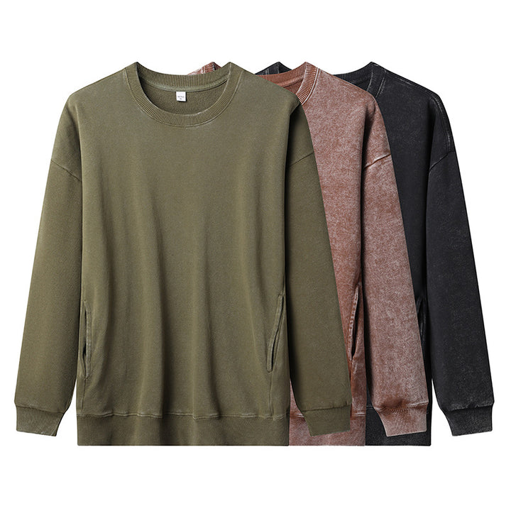 Ladies casual sweatshirt with side pockets Lune London