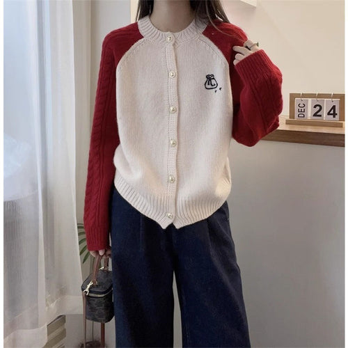 Ladies cardigan with decorative braided patterns Lune London