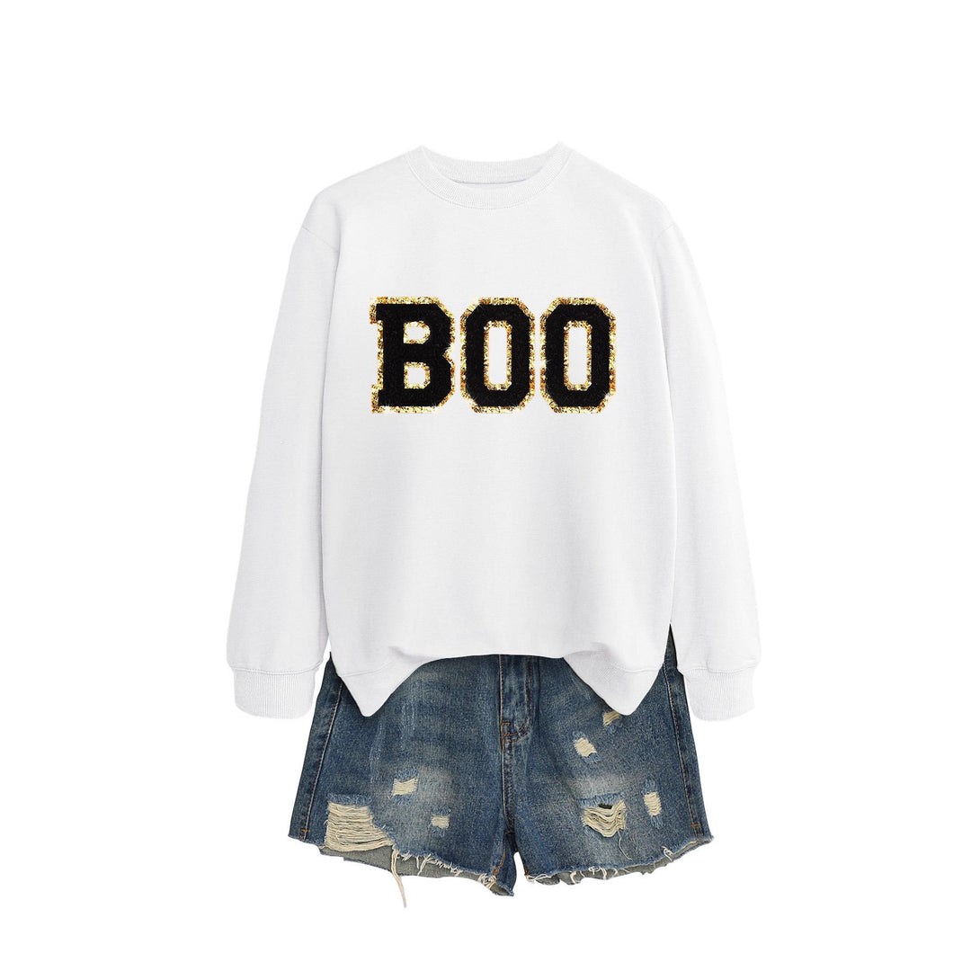 Sweat-shirt femme avec impression scintillante Chic & Stil