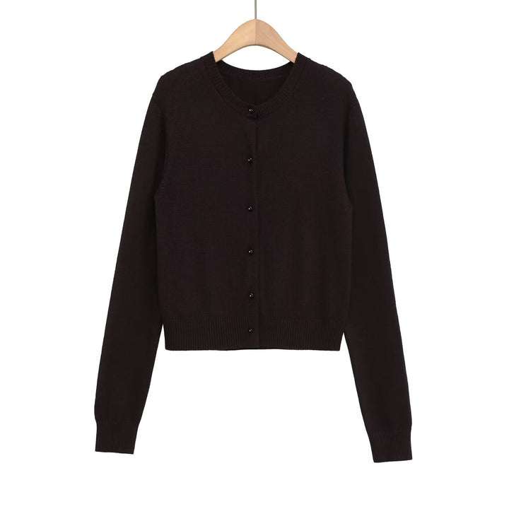 Elegant ladies cardigan with button details Lune London