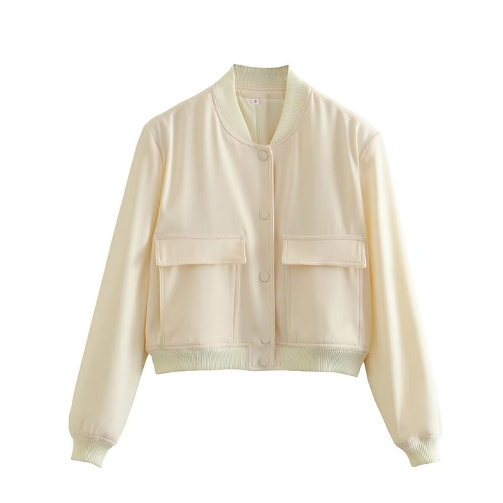 Trendy utility jacket for women with practical pockets and elegant cut Lune London