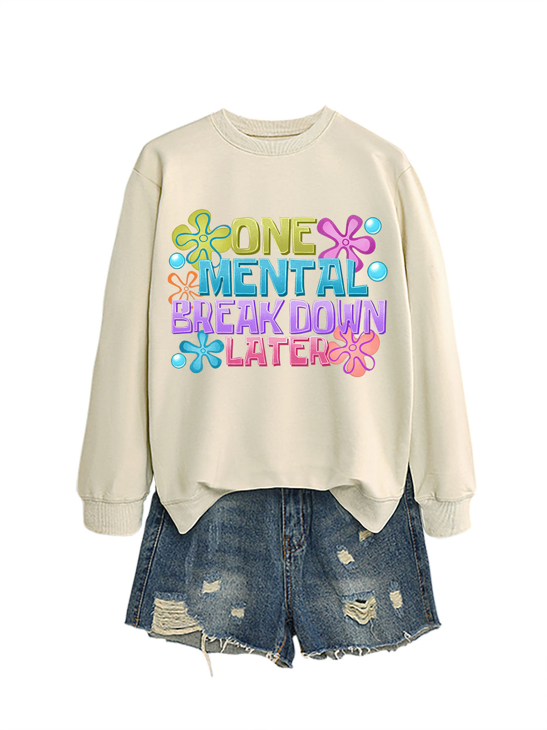 Sweatshirt pour femmes avec imprimé créatif Chic & Stil