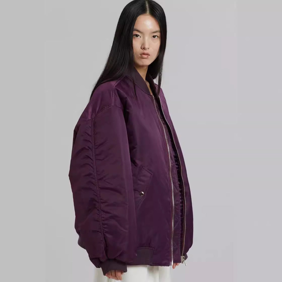 Ladies Oversize-Chic Down Jacket and Style