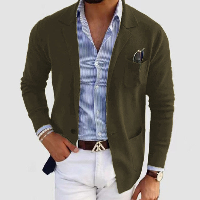 Elegant knitted jacket for men Lune London