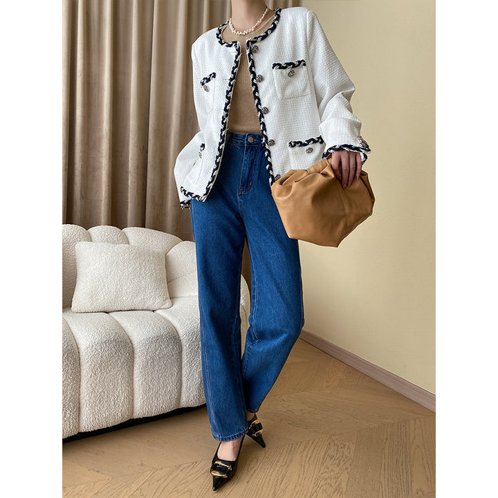 Women's Casual Denim Shirt with Plus Size Cut Chic & Stil