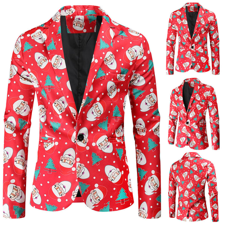 Party jacket for men with a cheerful Christmas design Lune London