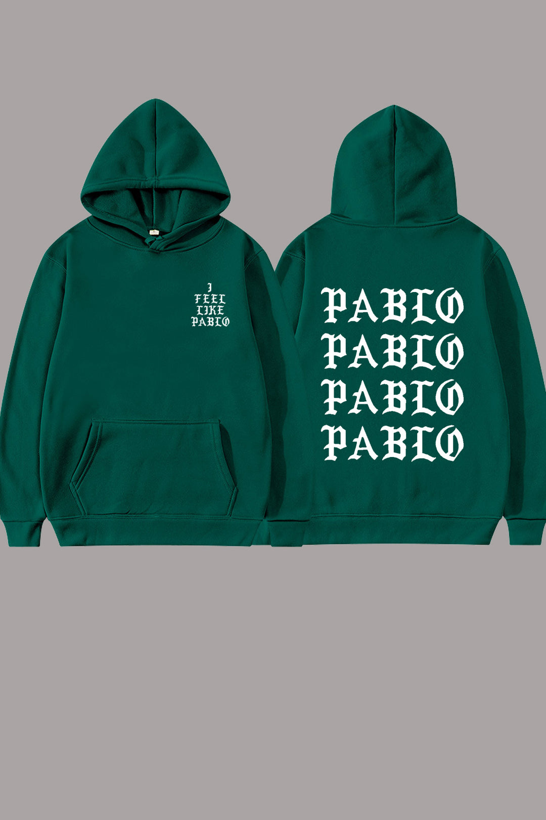 Casual hoodie for women with creative text Lune London