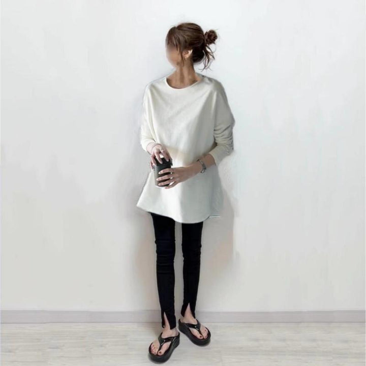 Sweat-shirt Femme Surdimensionné en Coupe Décontractée Chic & Stil