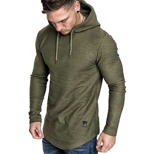 Hooded t-shirt for men with a modern structured design and a comfortable fit Lune London