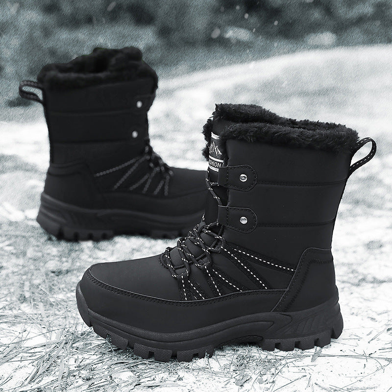 Insulated winter boots for women with slip-resistant sole and soft lining Lune London