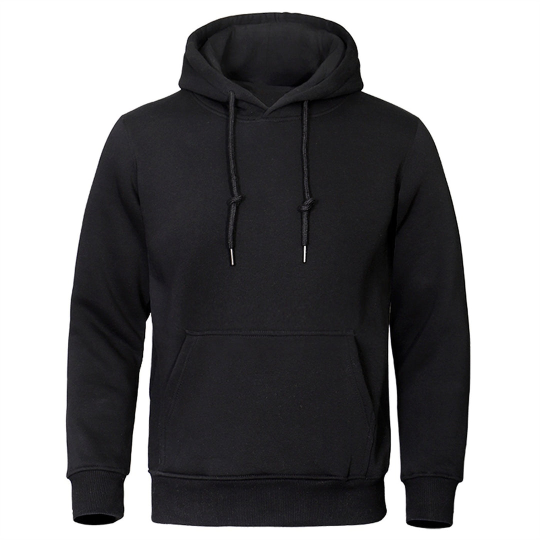 Men's hooded sweatshirt with soft inner lining and stylish details Lune London