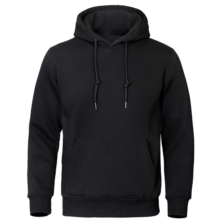 Men's hooded sweatshirt with soft inner lining and stylish details Lune London