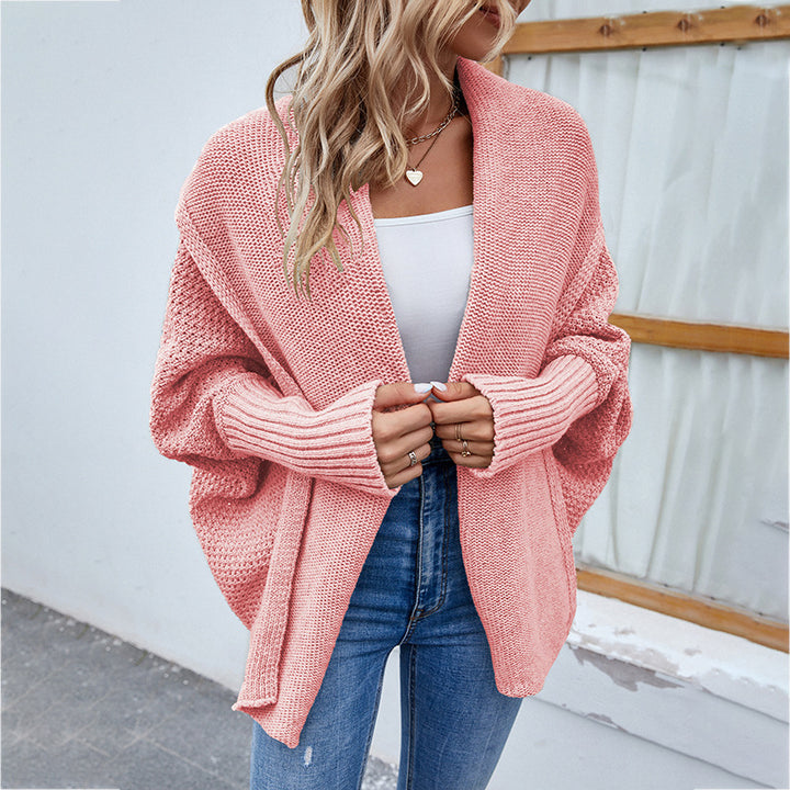 Open-cut cardigan for women with puff sleeves Lune London