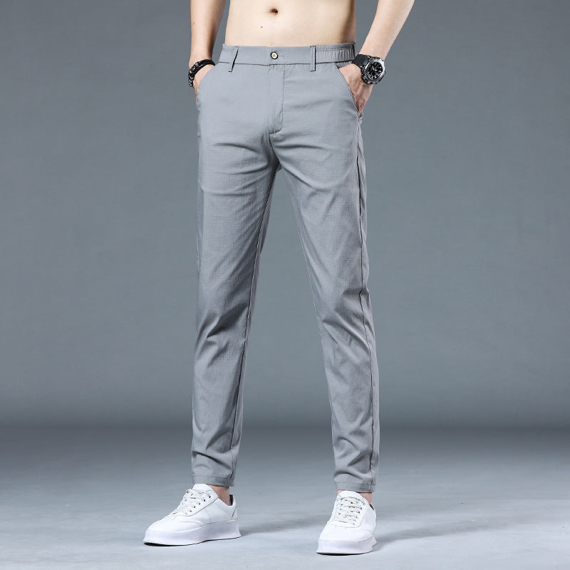 Pantalon de loisirs élastique pour hommes avec poches latérales Lune London