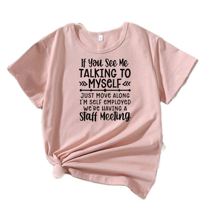 Women Leisure Quote T-shirt Lune London