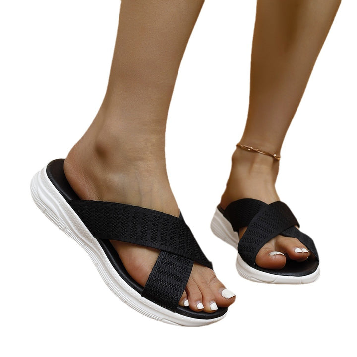 Trendy strappy sandals for women with breathable straps Lune London
