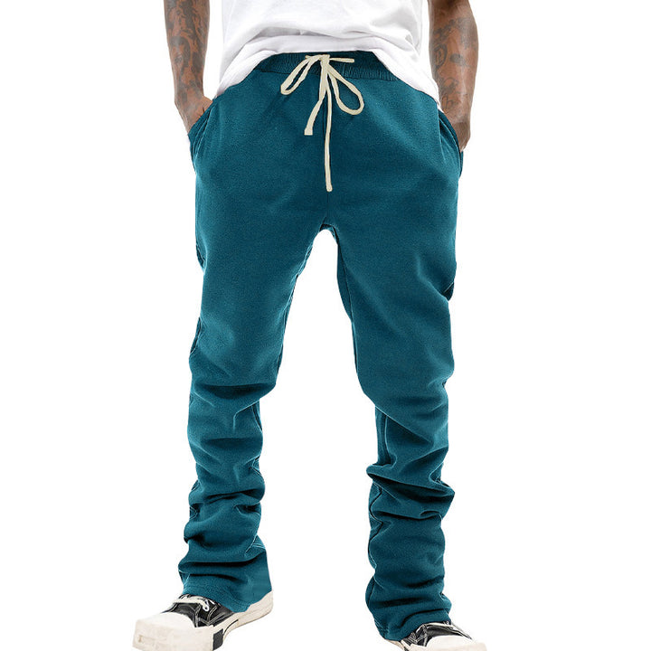 Comfortable sweatpants for men with elastic waistband and side pockets Lune London