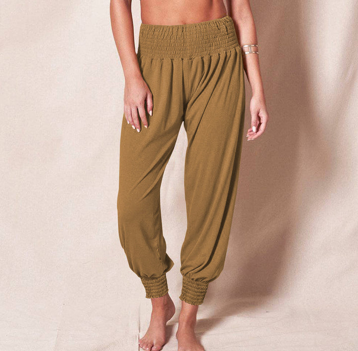 Women's Casual High Waist Jogging Pants Lune London