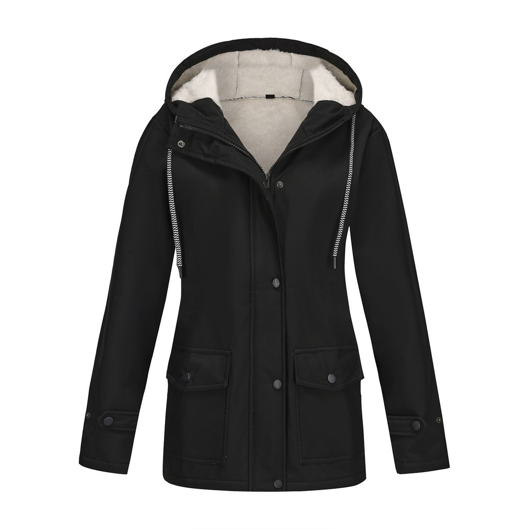 Women's outdoor sport jacket with warm fleece lining Lune London