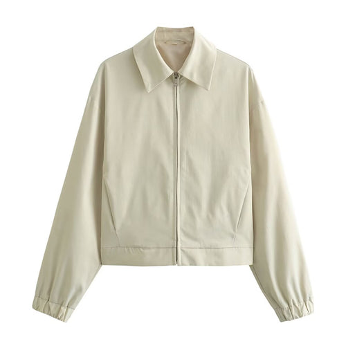 Women's transitional jacket with a modern cut and practical pockets Lune London