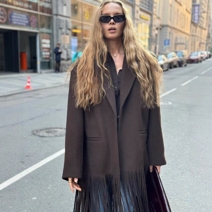 Chic and Style Fringe Shirt for Women