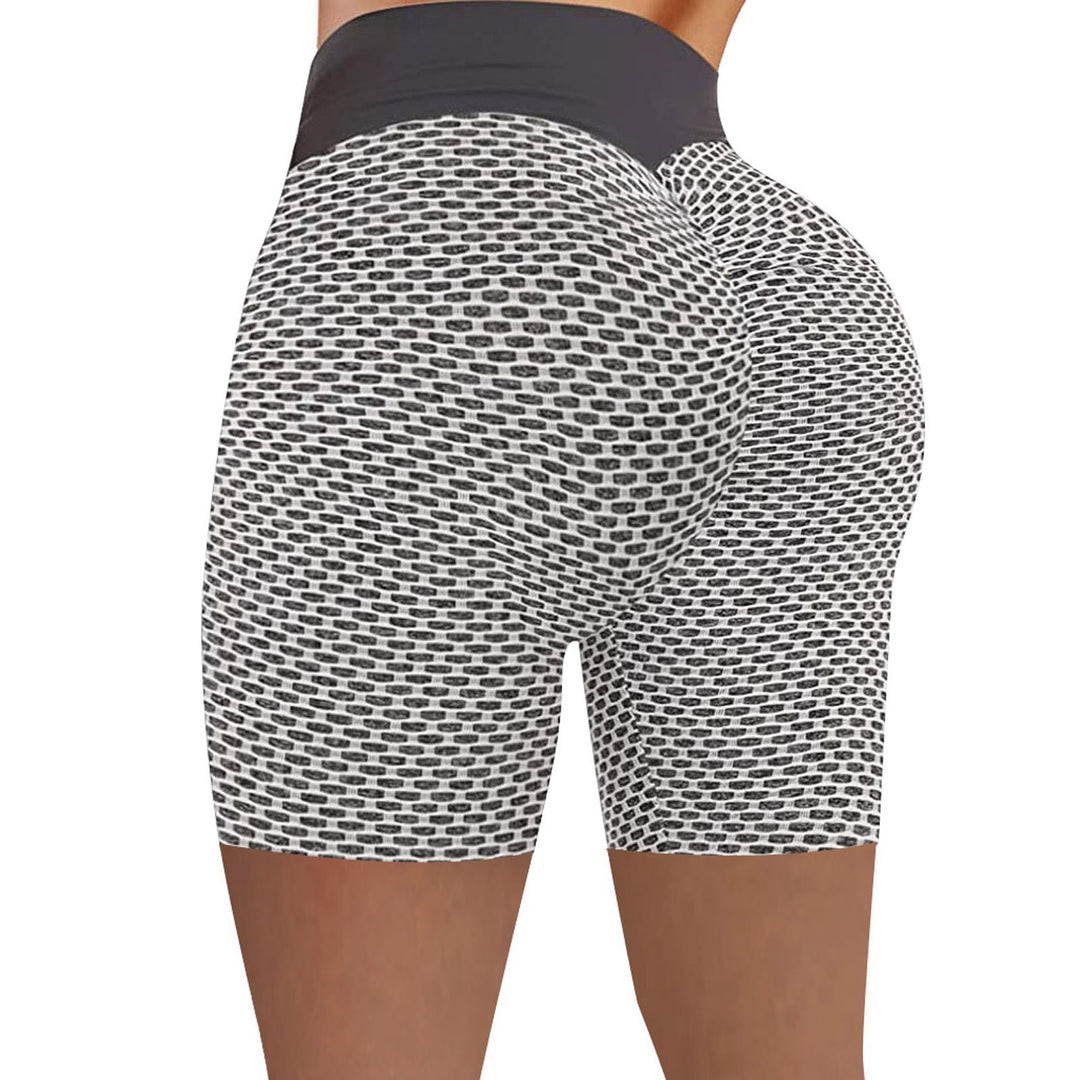 Shorts de compression sportive pour femmes avec taille haute et matériau respirant Lune London