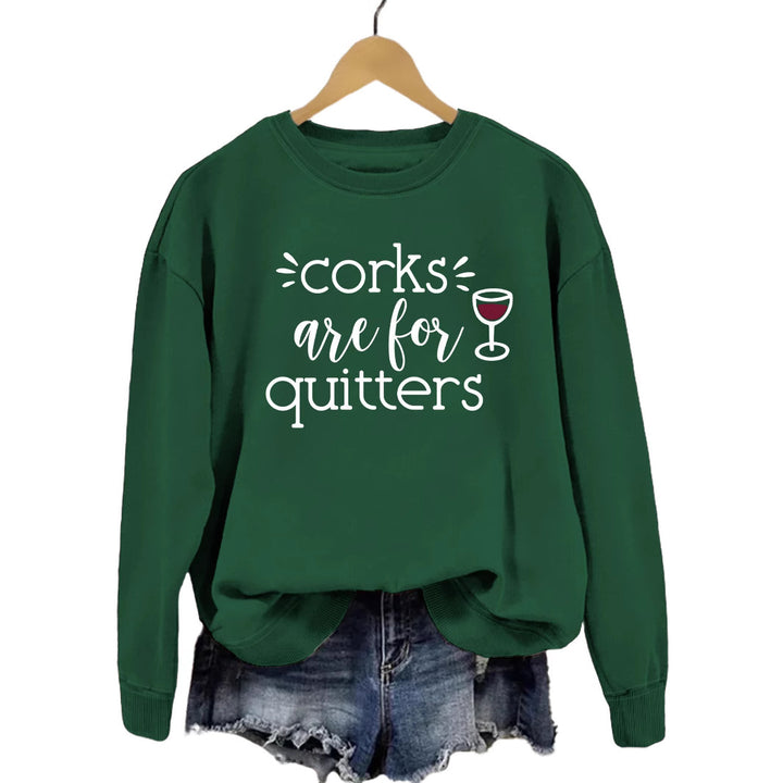 Sweatshirt pour femmes avec slogan créatif et coupe décontractée Chic & Stil