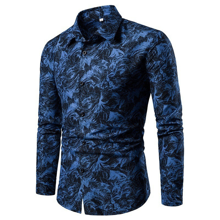 Shirt for men with creative floral pattern Lune London