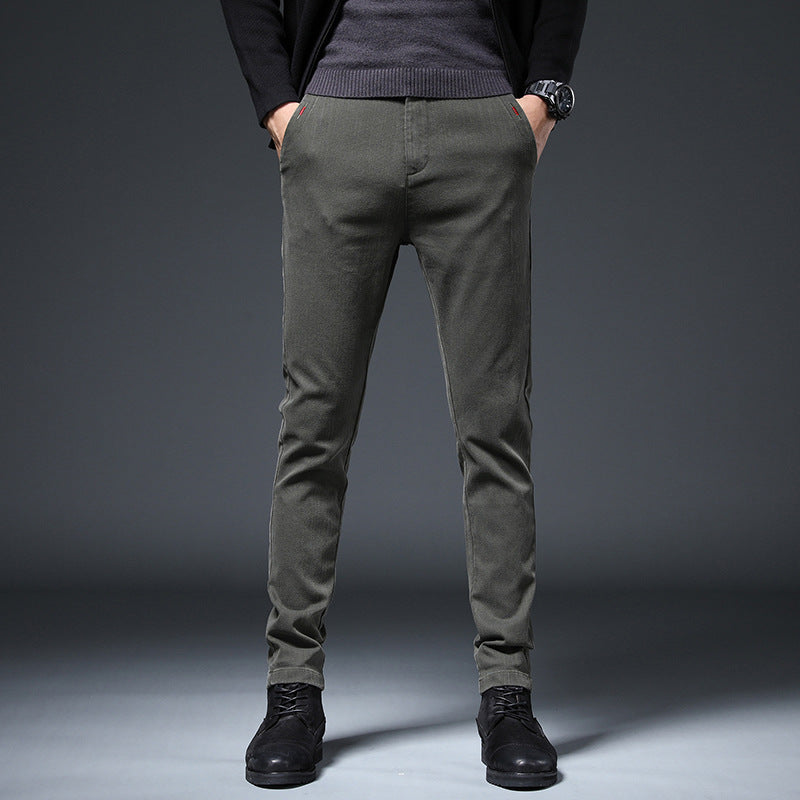 Modern fit chino pants for men Lune London