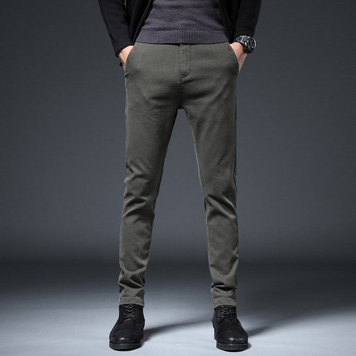 Modern fit chino pants for men Lune London