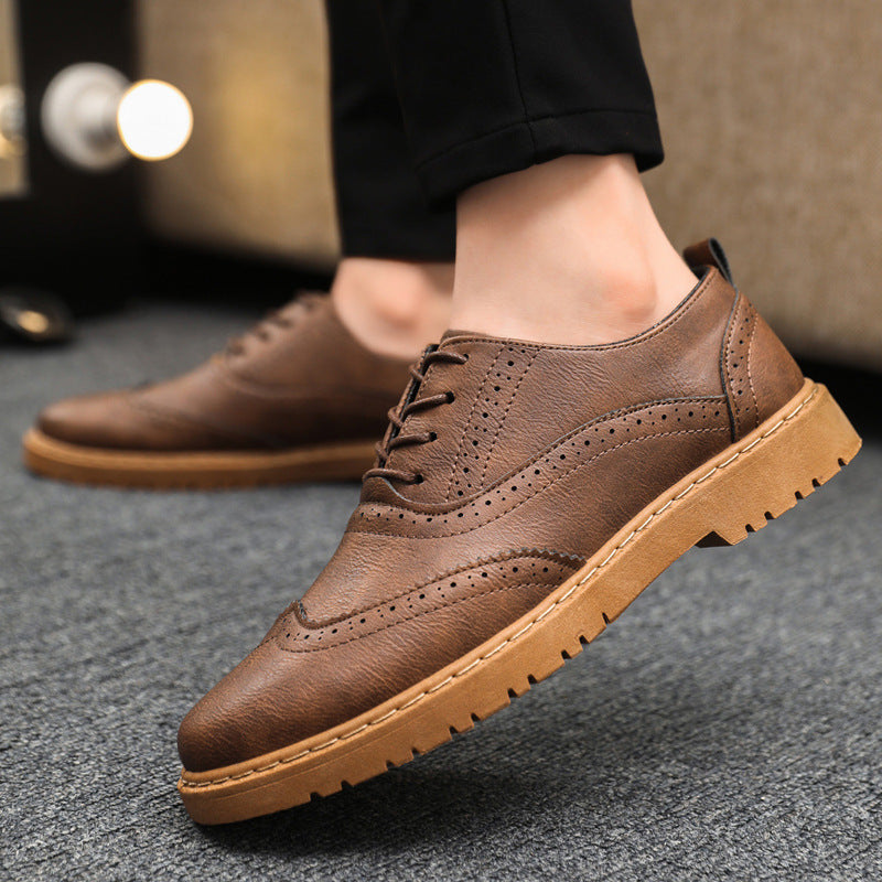 Men's Elegant Lace-Up Shoes in Classic Design Lune London