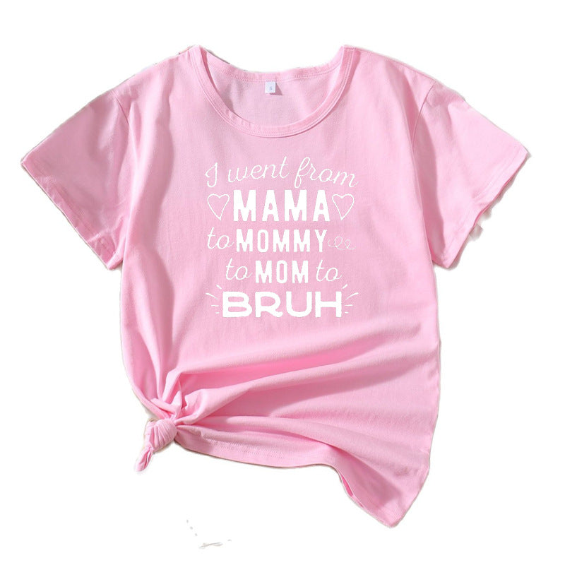 Women Graphic T-shirt Humorous Quote Lune London