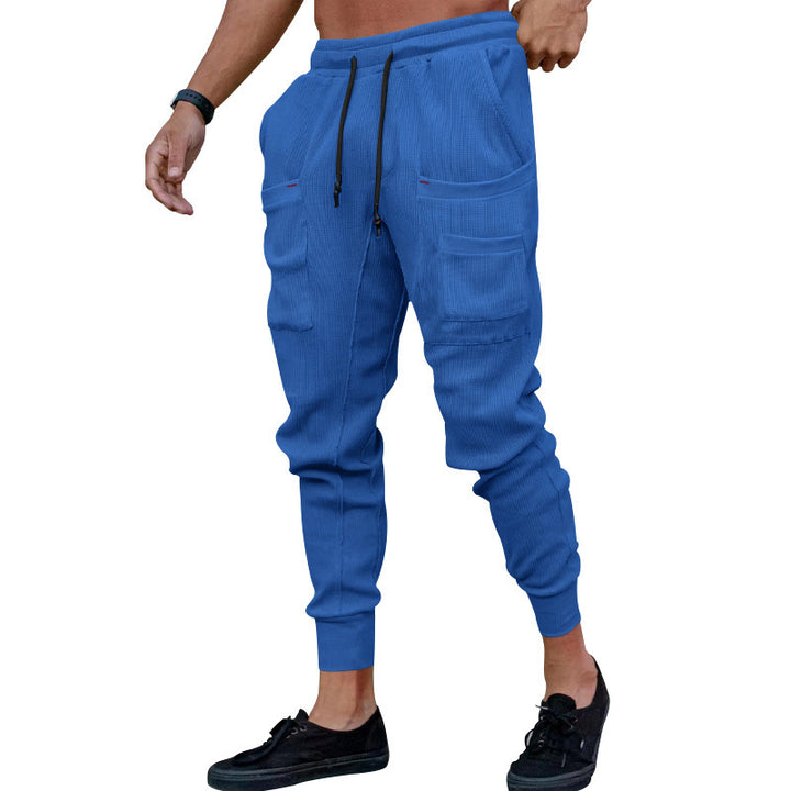 Cargo jogger pants for men with highly functional pockets and flexible waistband Lune London
