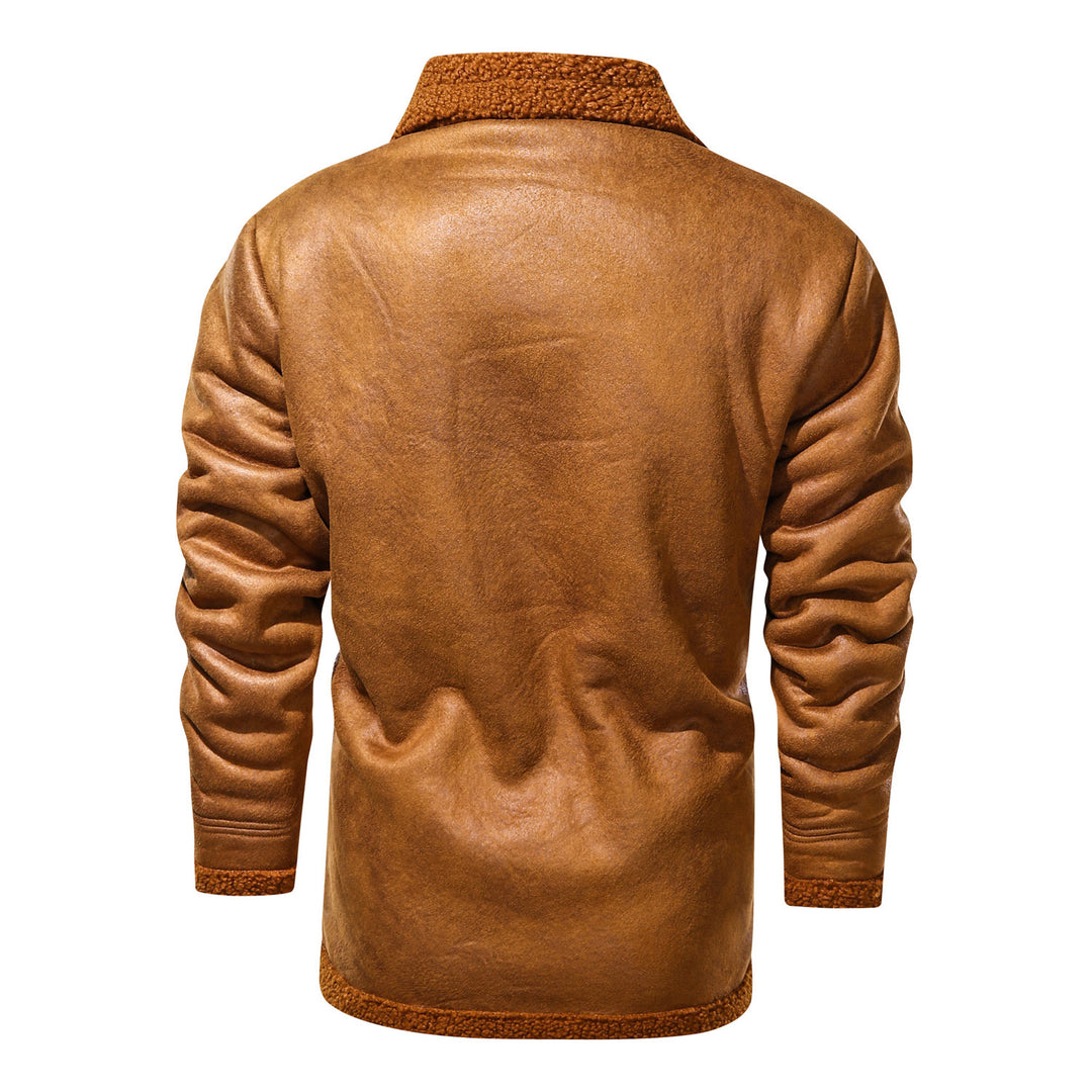 Fashionable men's jacket with warm plush lining Lune London