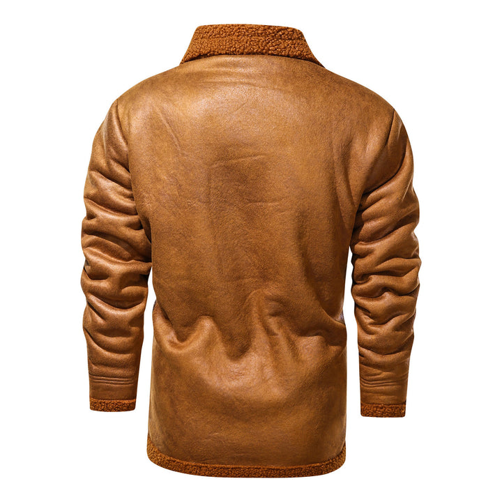 Fashionable men's jacket with warm plush lining Lune London
