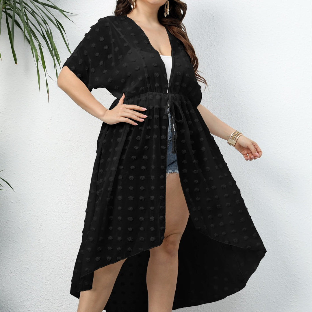 Ladies Elegant Transparent Duster Outerwear Lune London