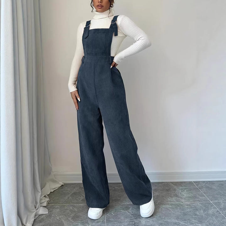 Dames loisirs coupe corduroy combinaison Chic & Stil