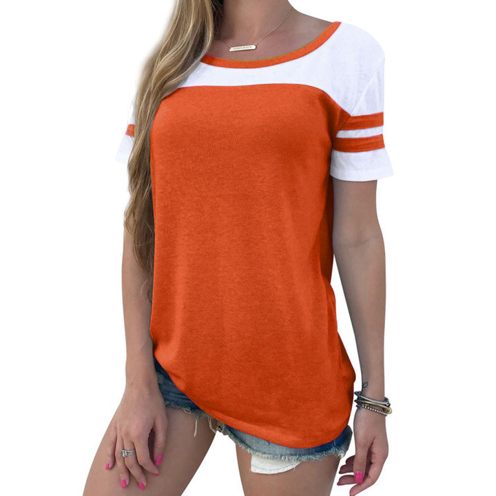 Sports T-shirt for women with a modern block and a relaxed fit Lune London
