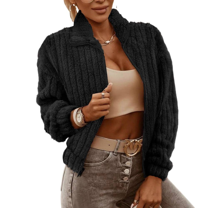 Ladies plush bomber jacket Lune London