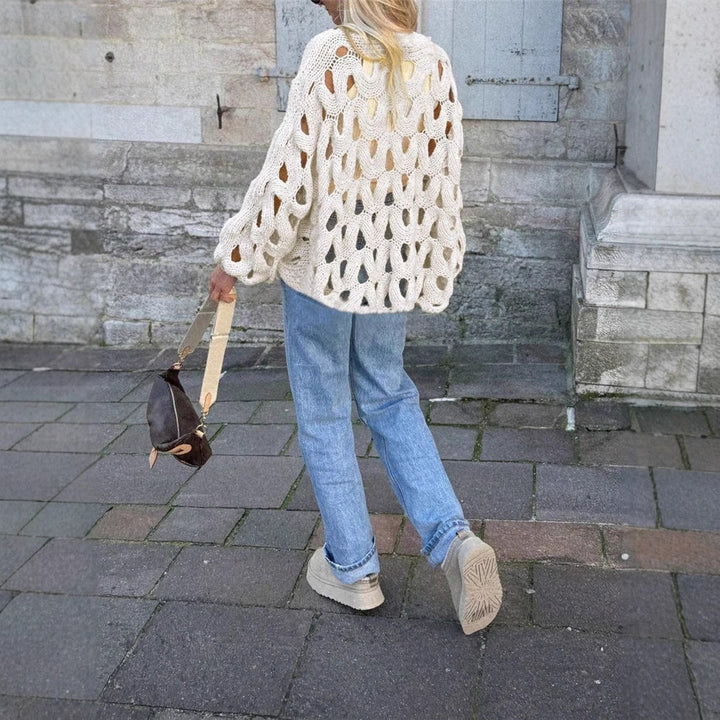 Ladies lightweight knitted sweater Lune London