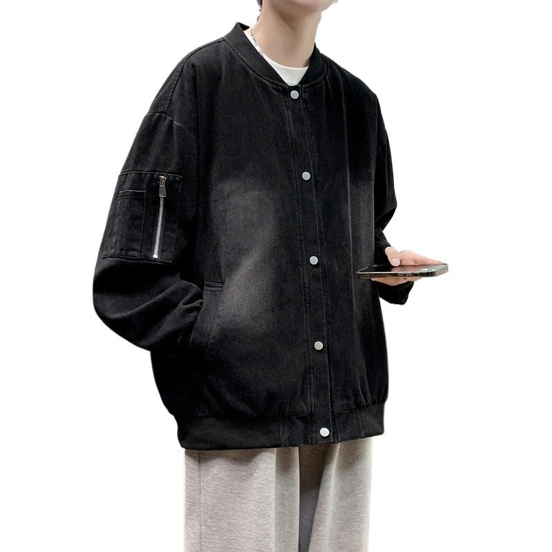 Casual bomber jacket for men with practical pockets and thermoregulating inner lining Lune London