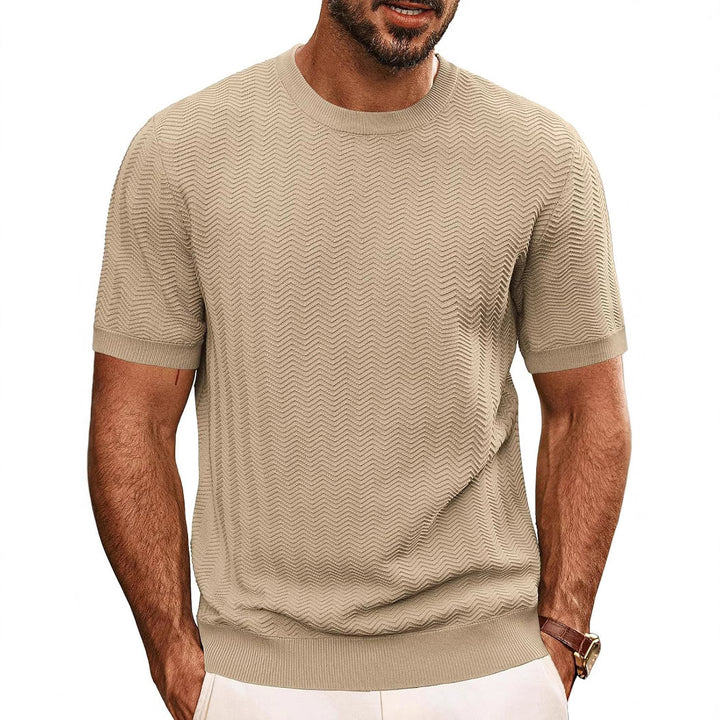 Men's structured crew neck t-shirt Lune London